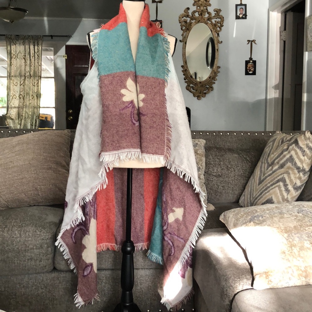 Reversible poncho